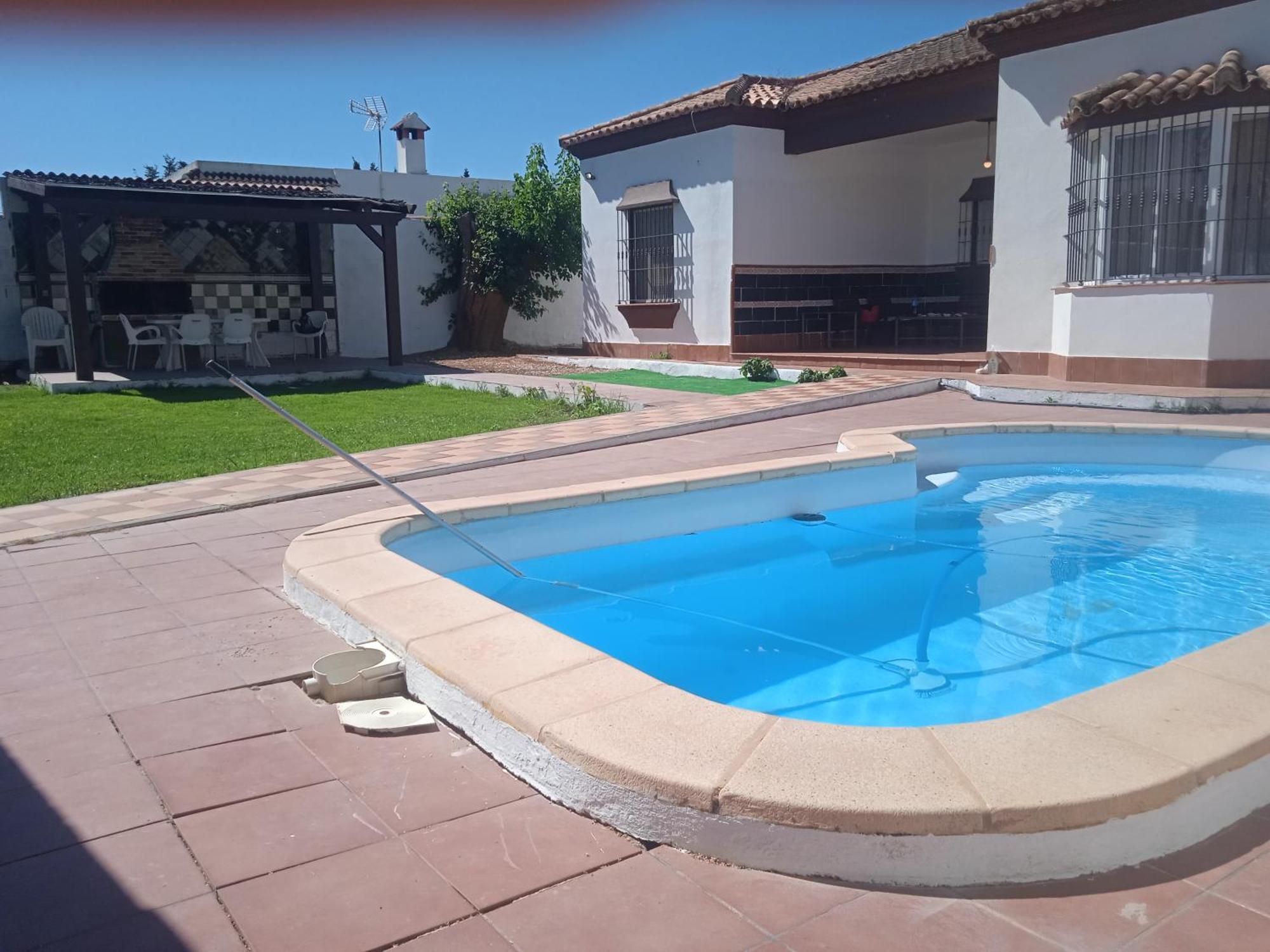 Agradable Chalet Con Piscina Para Escapadas. Chiclana de la Frontera Buitenkant foto