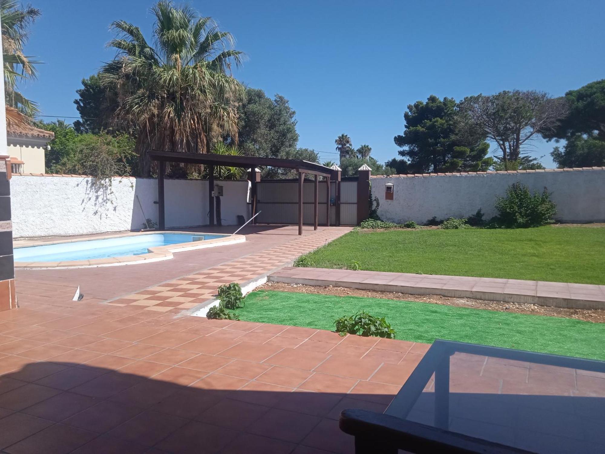 Agradable Chalet Con Piscina Para Escapadas. Chiclana de la Frontera Buitenkant foto