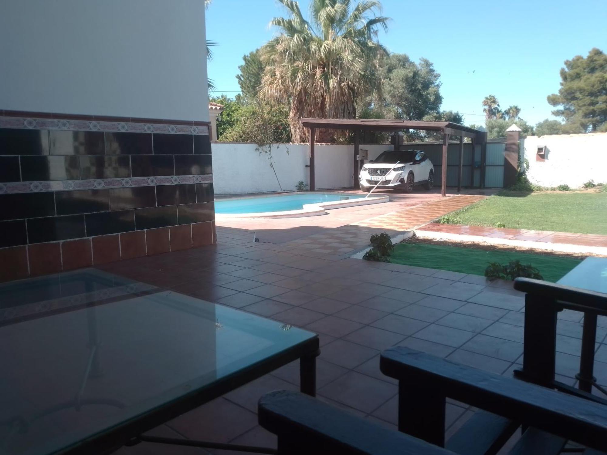 Agradable Chalet Con Piscina Para Escapadas. Chiclana de la Frontera Buitenkant foto