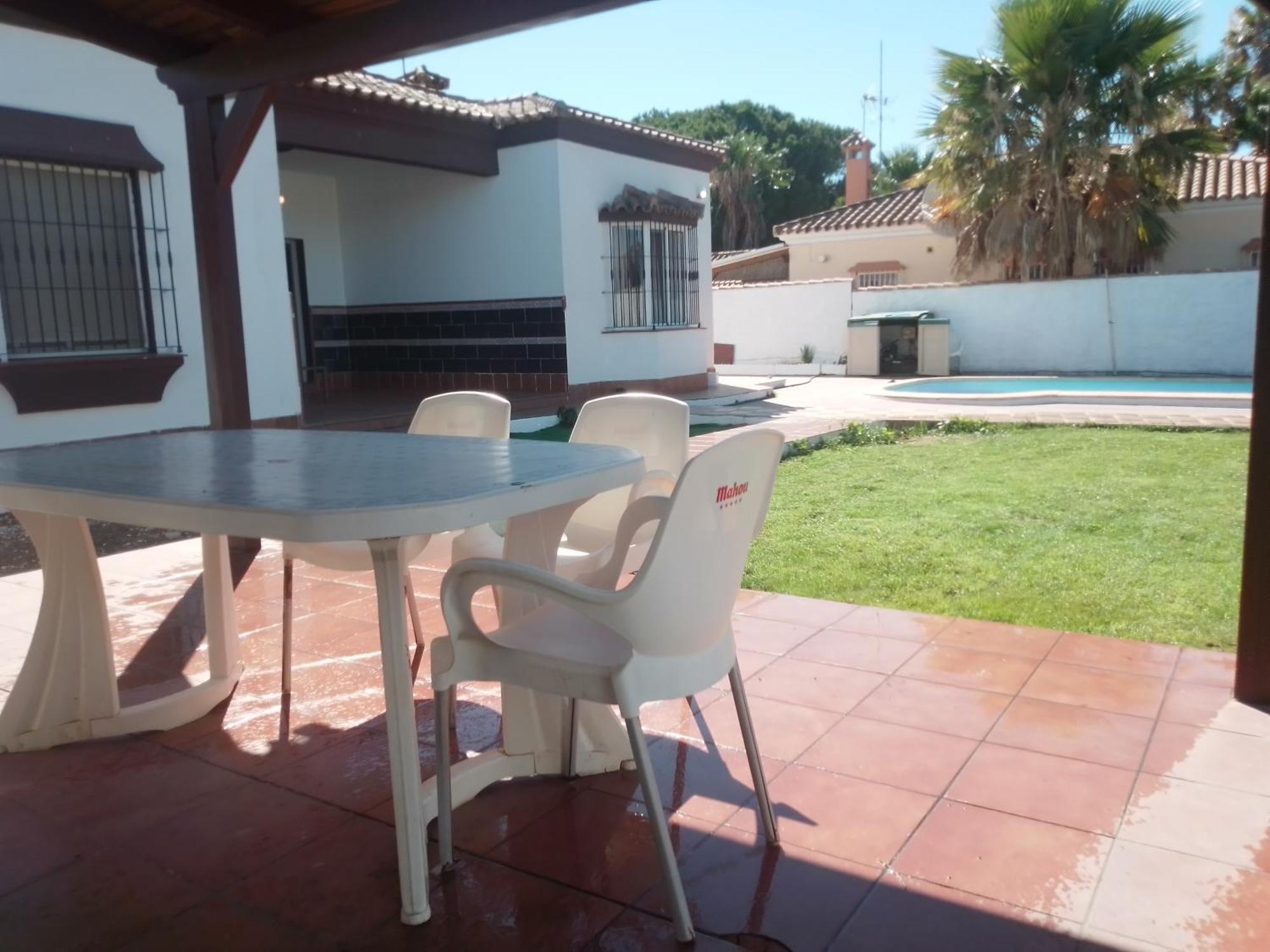 Agradable Chalet Con Piscina Para Escapadas. Chiclana de la Frontera Buitenkant foto