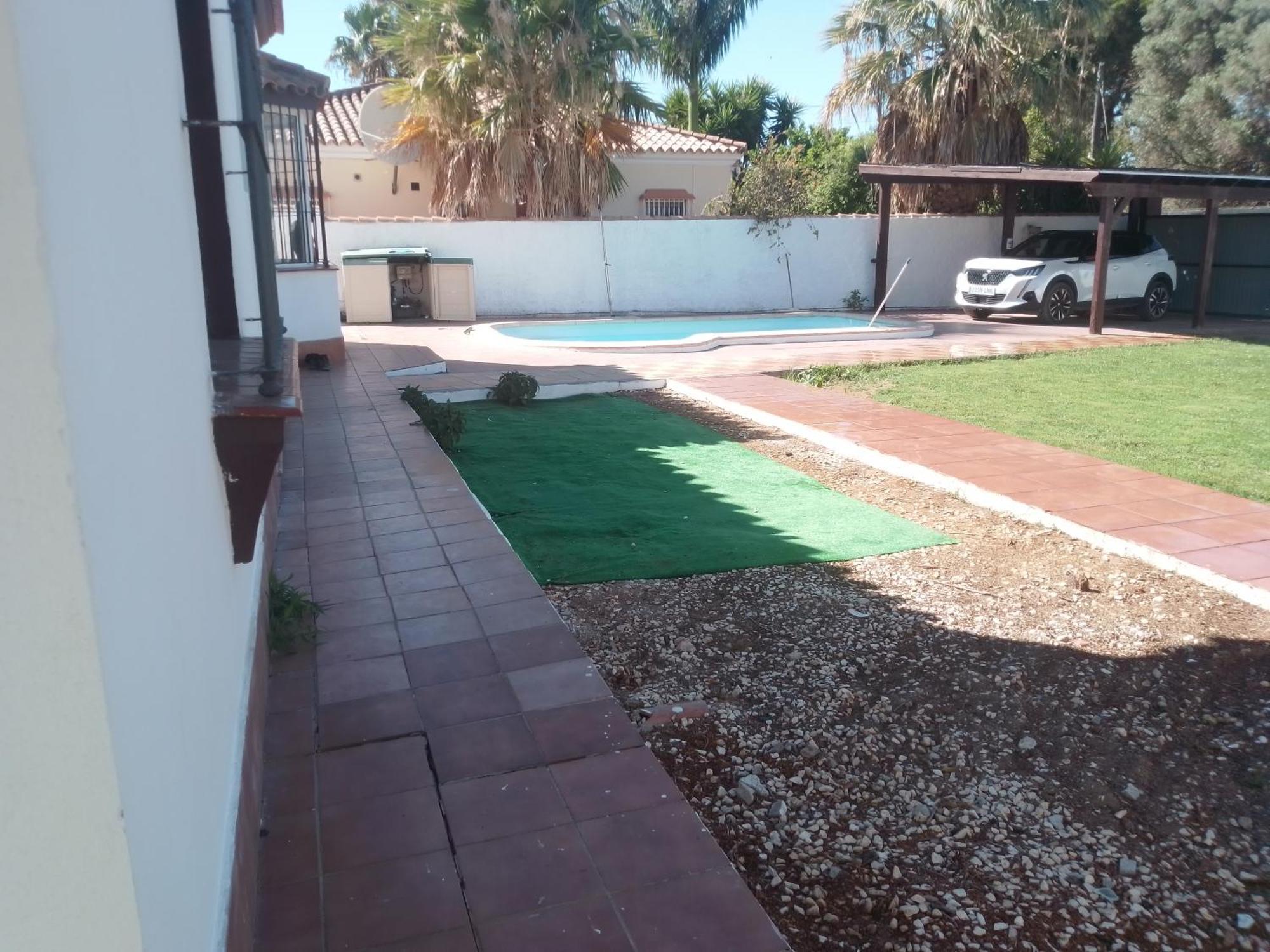 Agradable Chalet Con Piscina Para Escapadas. Chiclana de la Frontera Buitenkant foto